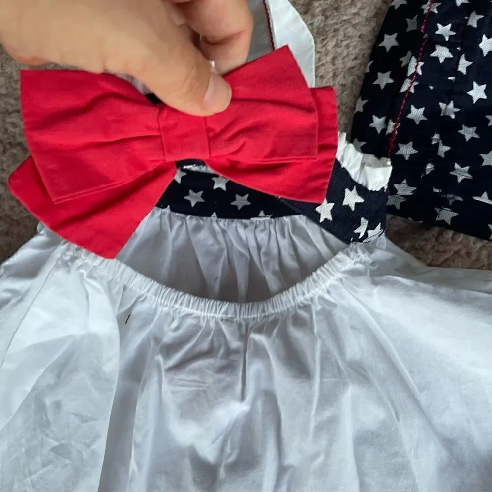 Like new patriotic tank short set 18m
